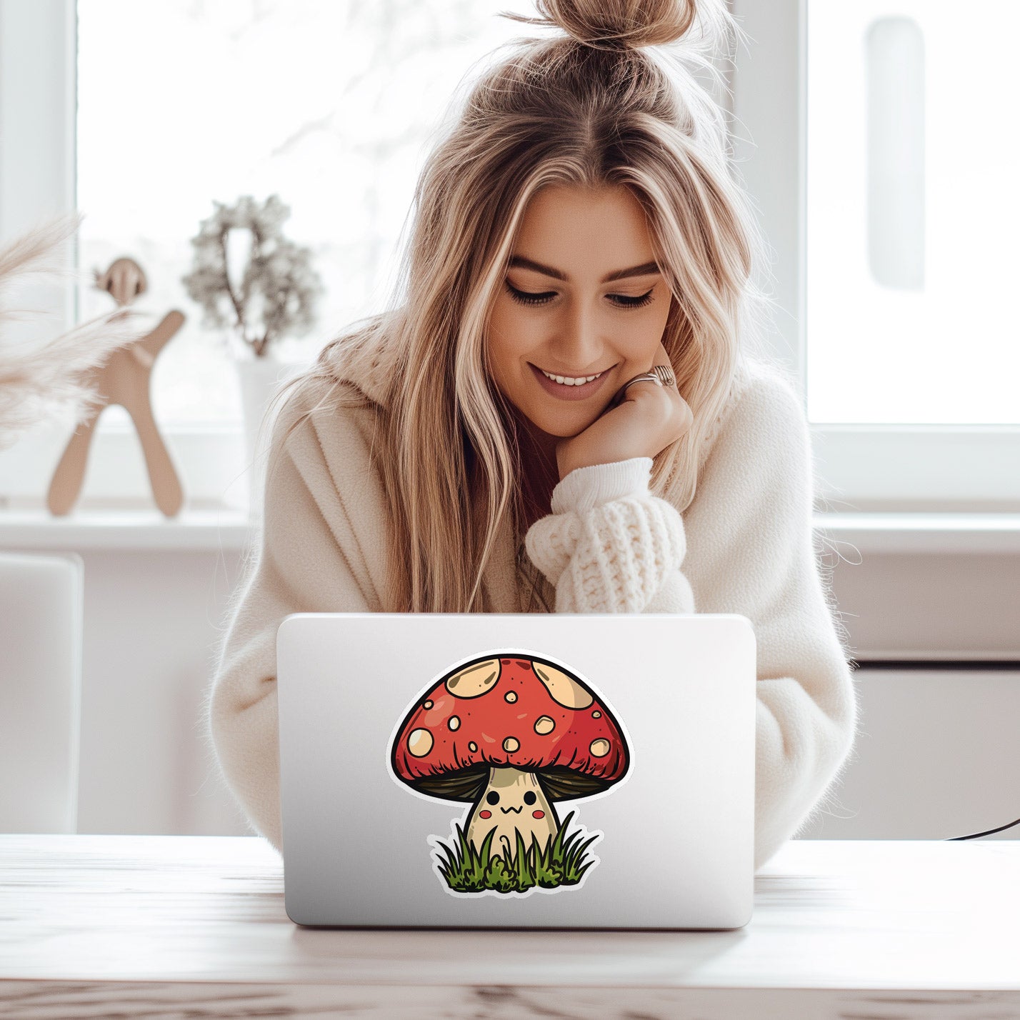 Mushy Friend - Decal - Customizable